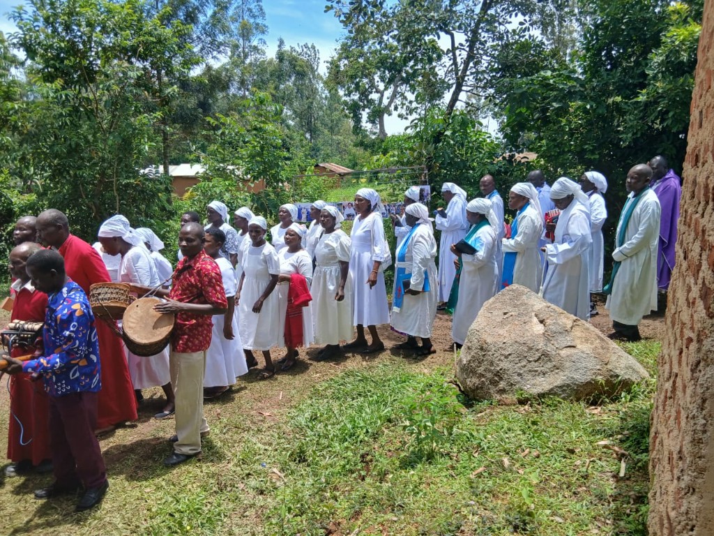 Musicians funeral procession South