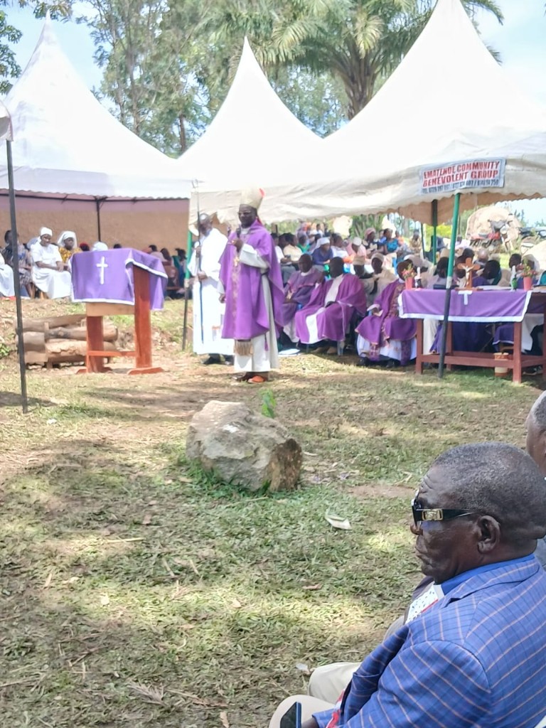 Funeral procession clergy and guild